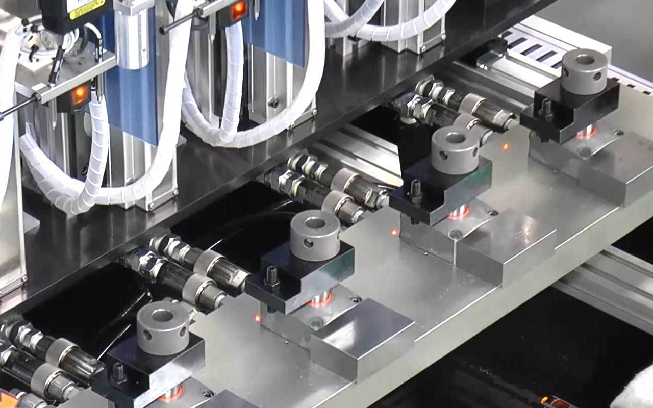 KOSMEK in-house development and production with precision assembly line.
