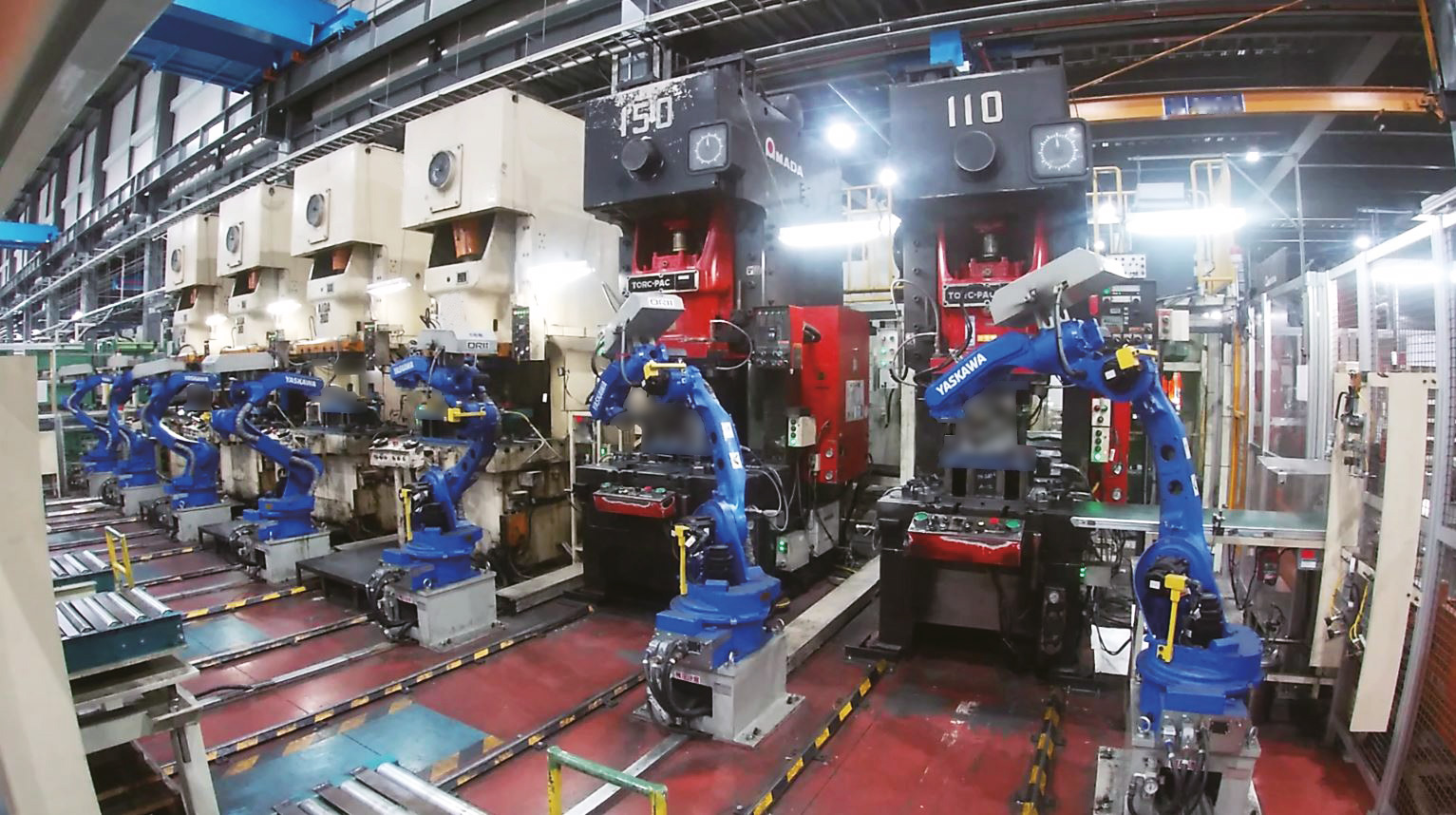 KOSMEK factory automation solutions for high-power clamping, accurate positioning, and reliable gripping in industrial robotics and assembly.