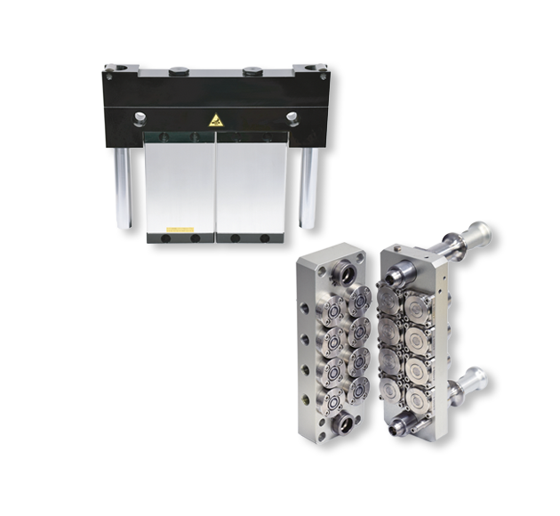 KOSMEK valves and accessories to control and optimize mold clamping and automation processes.