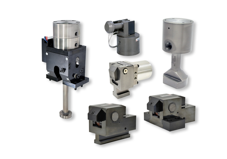 KOSMEK Quick Die Change clamping devices designed for secure, high-power die holding and fast changeovers in press machines.