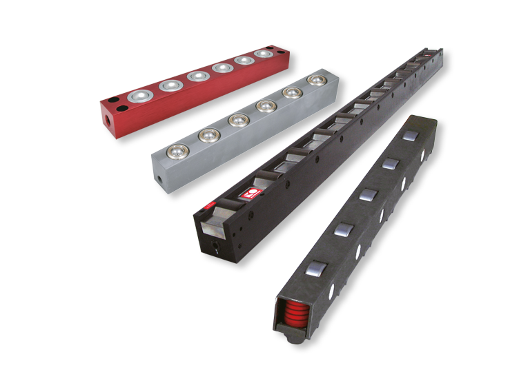KOSMEK Quick Die Change die lifters for smooth, efficient die movement and reduced setup time in stamping and forming.