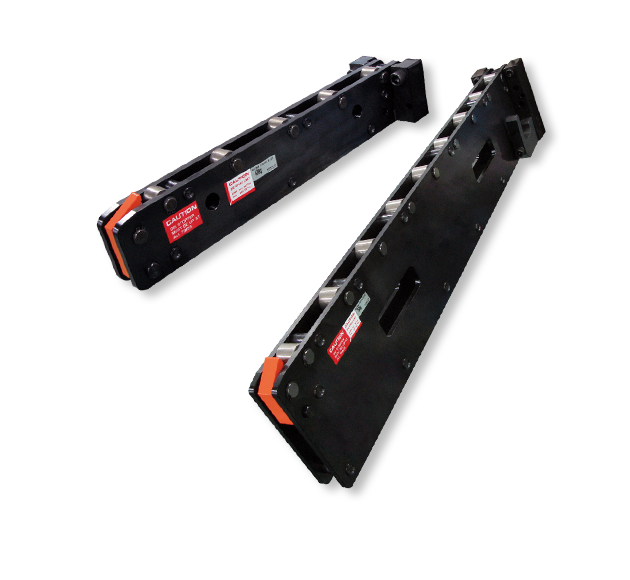 KOSMEK Quick Die Change pre-rollers enabling easy, accurate die positioning and reduced operator effort.
